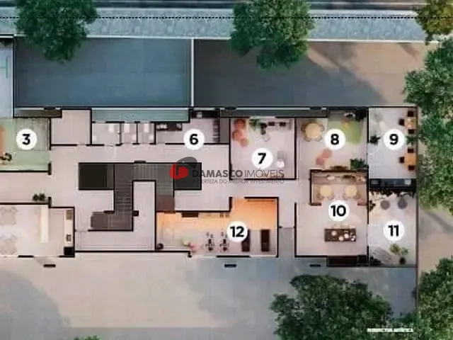 Apartamento 2 quartos e 1 banheiro, à venda, no bairro Vila Aquilino em Santo André