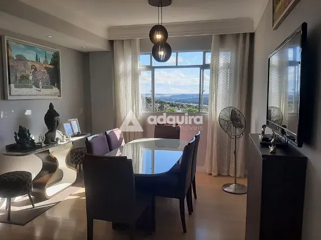 Apartamento com 94m² 3 quartos e 2 banheiros, à venda, no bairro Estrela em Ponta Grossa