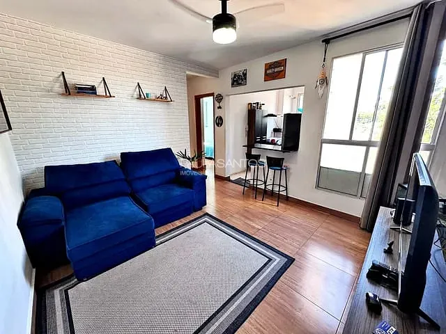 Apartamento com 56m² 2 quartos e 1 banheiro, à venda, no bairro Jardim São Carlos em Sorocaba