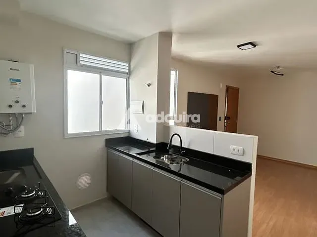 Apartamento 2 quartos e 1 banheiro, à venda, no bairro Olarias em Ponta Grossa