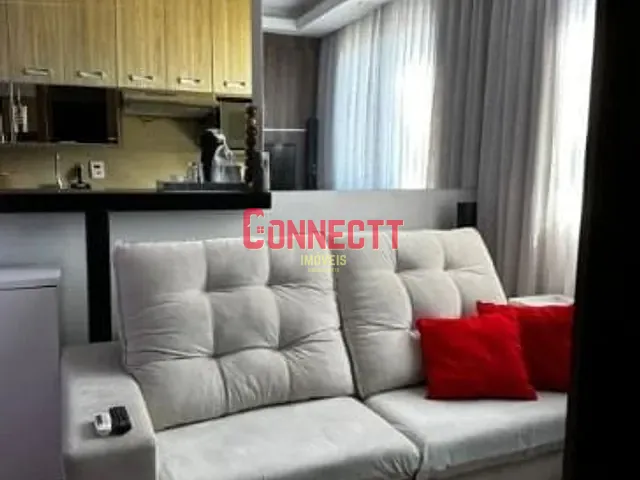 Apartamento 2 quartos e 1 banheiro, à venda, no bairro Reserva Sul Condomínio Resort em Ribeirão Preto