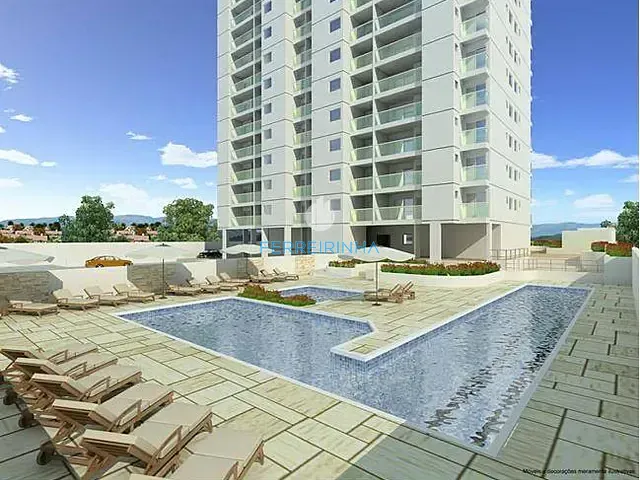 Apartamento com 56m² 1 quarto e 1 banheiro, para alugar, no bairro Jardim das Colinas em São José dos Campos
