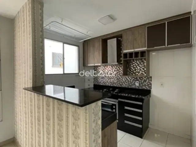 Apartamento com 50m² 2 quartos e 1 banheiro, para alugar, no bairro Cabral em Contagem