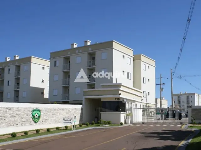 Apartamento com 52m² 2 quartos e 1 banheiro, à venda, no bairro Uvaranas em Ponta Grossa