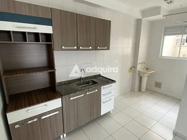 Apartamento com 52m² 2 quartos e 1 banheiro, à venda, no bairro Uvaranas em Ponta Grossa