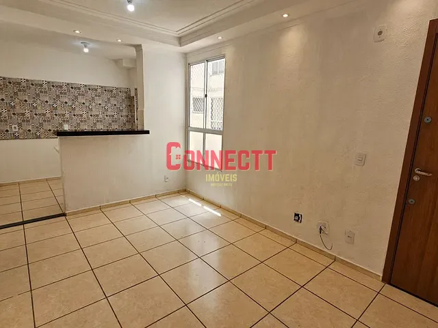 Apartamento 2 quartos e 1 banheiro, à venda, no bairro Jardim Silvio Passalacqua em Ribeirão Preto