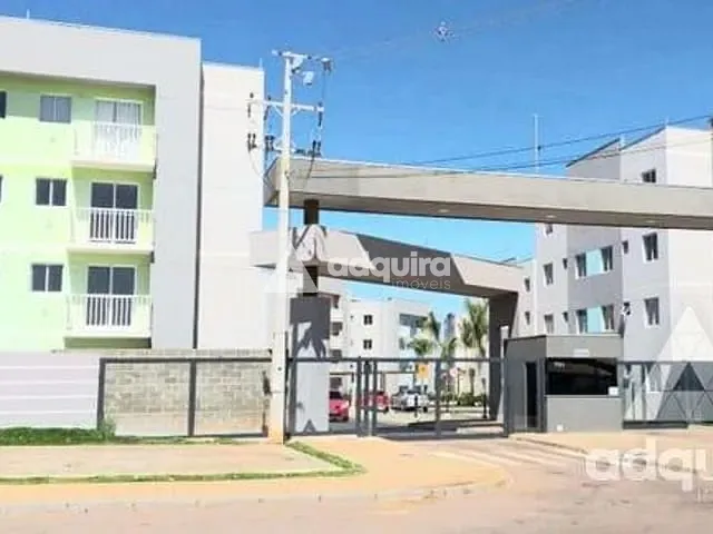 Apartamento com 59m² 2 quartos e 1 banheiro, à venda, no bairro Uvaranas em Ponta Grossa