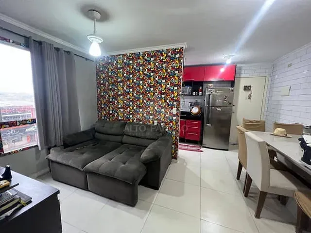 Apartamento 2 quartos e 1 banheiro, à venda, no bairro Jardim Ipê em Mauá