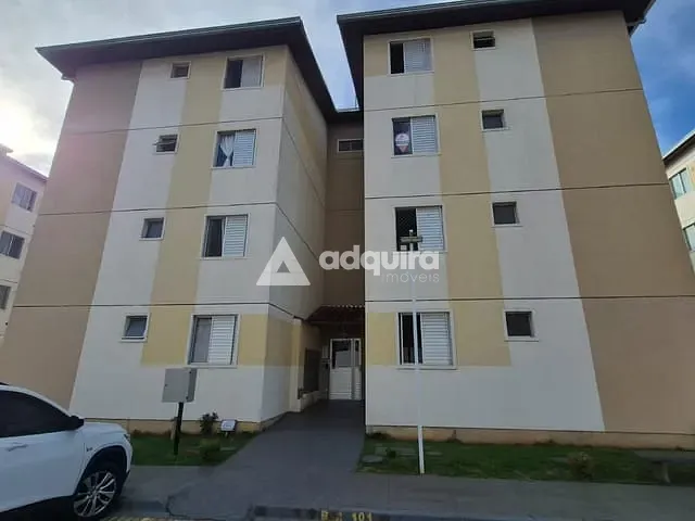 Apartamento 2 quartos e 1 banheiro, à venda, no bairro Estrela em Ponta Grossa