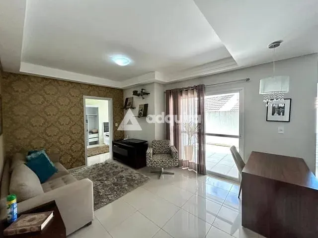 Apartamento com 109m² 1 quarto e 2 banheiros, à venda, no bairro Orfãs em Ponta Grossa