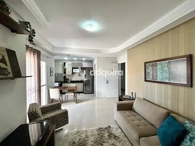 Apartamento com 109m² 1 quarto e 2 banheiros, à venda, no bairro Orfãs em Ponta Grossa