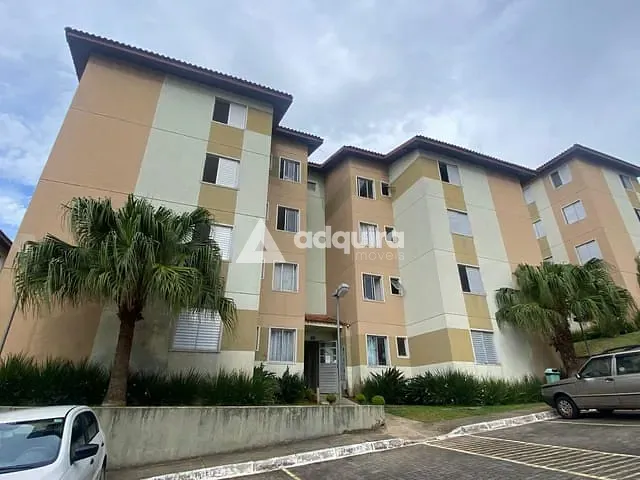 Apartamento 3 quartos e 1 banheiro, para alugar, no bairro Estrela em Ponta Grossa