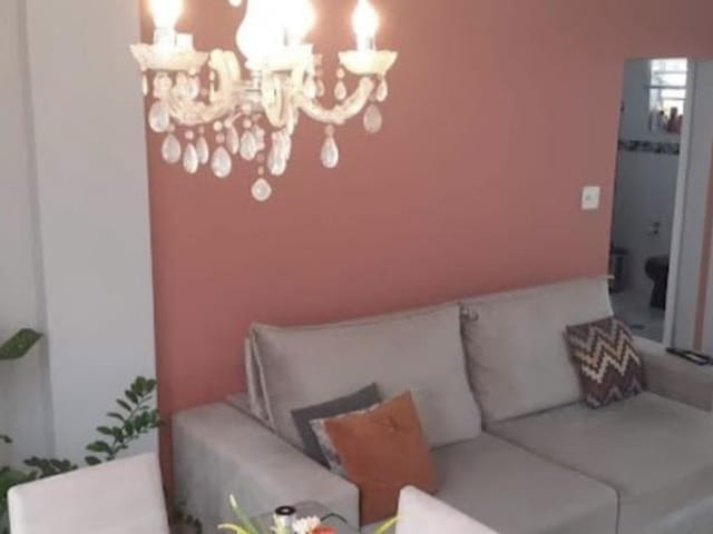 Apartamento com 59m² 1 quarto e 1 banheiro, à venda, no bairro Centro em São Vicente