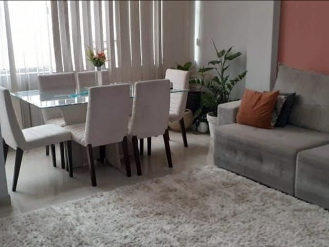 Apartamento com 59m² 1 quarto e 1 banheiro, à venda, no bairro Centro em São Vicente