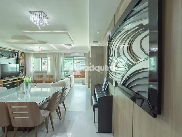 Apartamento 3 quartos e 2 banheiros, à venda, no bairro Orfãs em Ponta Grossa