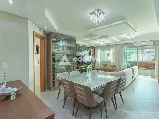 Apartamento 3 quartos e 2 banheiros, à venda, no bairro Orfãs em Ponta Grossa