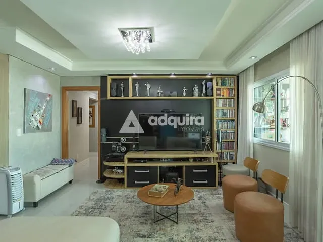 Apartamento 3 quartos e 2 banheiros, à venda, no bairro Orfãs em Ponta Grossa