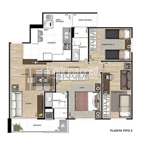 Apartamento, 3 quartos, 86 m² - Foto 27