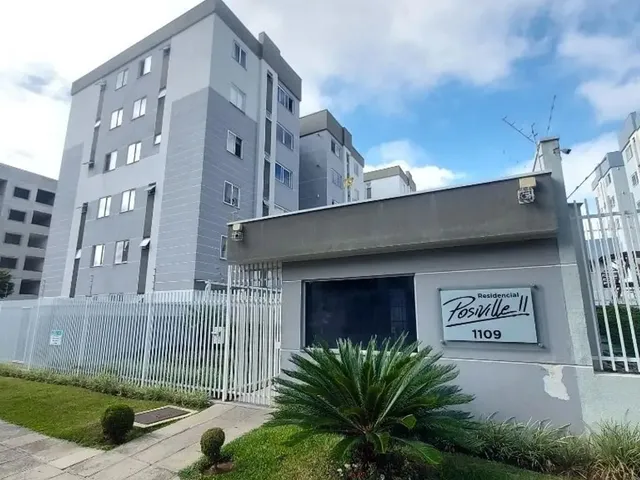 Apartamento 2 quartos e 2 banheiros, à venda, no bairro Cidade Industrial em Curitiba
