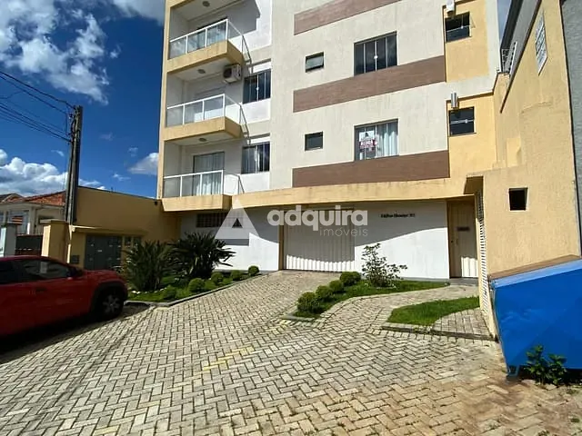 Apartamento com 58m² 2 quartos e 1 banheiro, à venda ou para alugar, no bairro Jardim Carvalho em Ponta Grossa