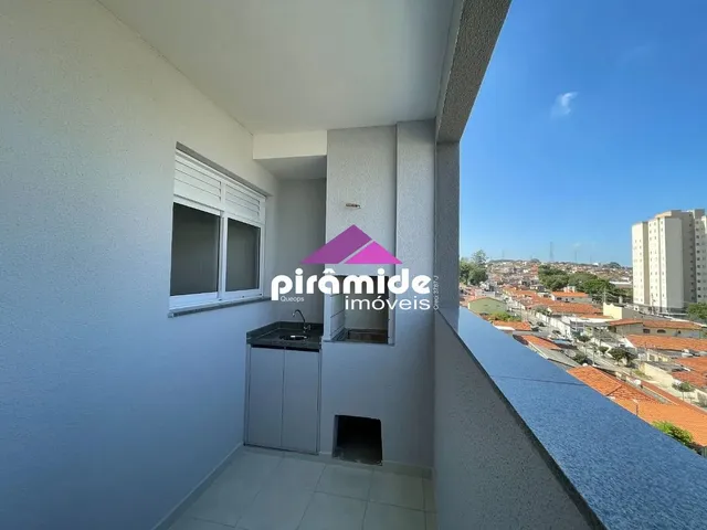 Apartamento com 54m² 2 quartos e 1 banheiro, para alugar, no bairro Jardim das Indústrias em Jacareí