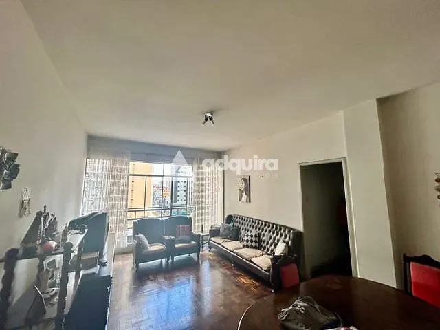 Apartamento com 146m² 3 quartos e 2 banheiros, à venda, no bairro Centro em Ponta Grossa