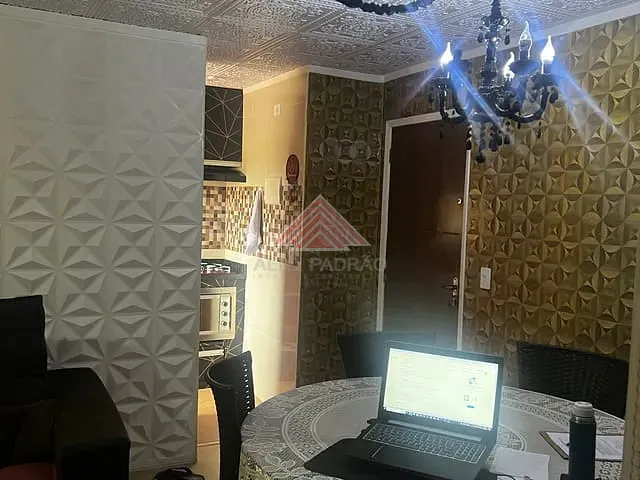 Apartamento com 46m² 2 quartos e 1 banheiro, à venda, no bairro Jardim Ipê em Mauá