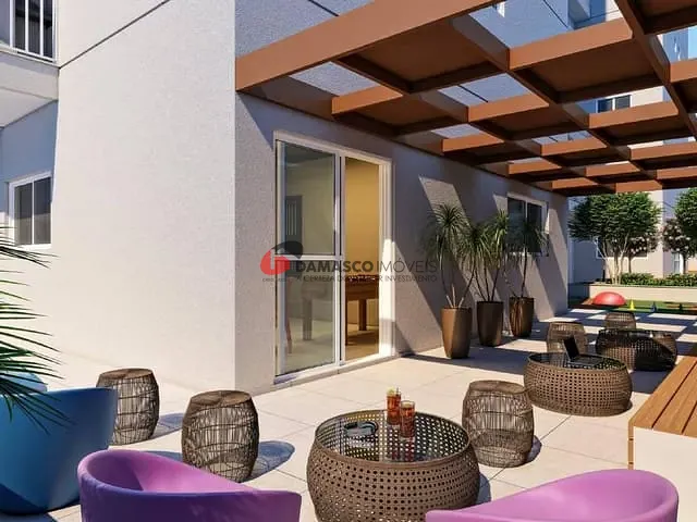 Apartamento 2 quartos e 1 banheiro, à venda, no bairro Campestre em Santo André