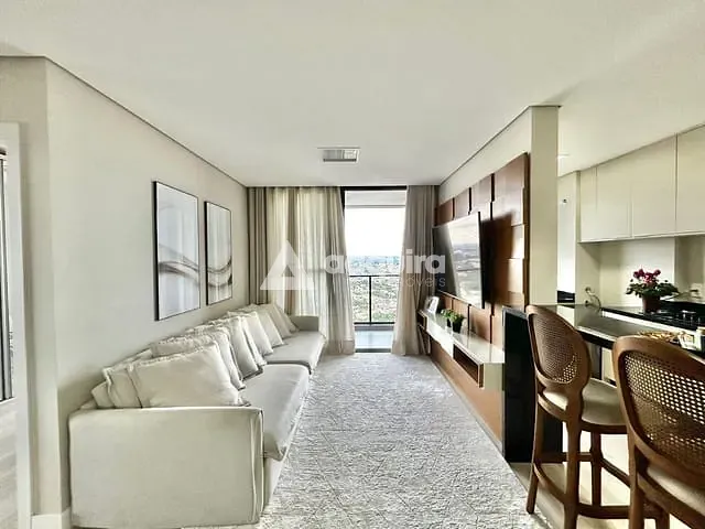 Apartamento com 126m² 2 quartos e 2 banheiros, à venda, no bairro Olarias em Ponta Grossa