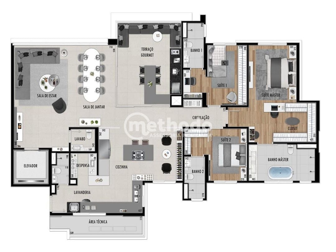 Apartamento, 3 quartos, 219 m² - Foto 38