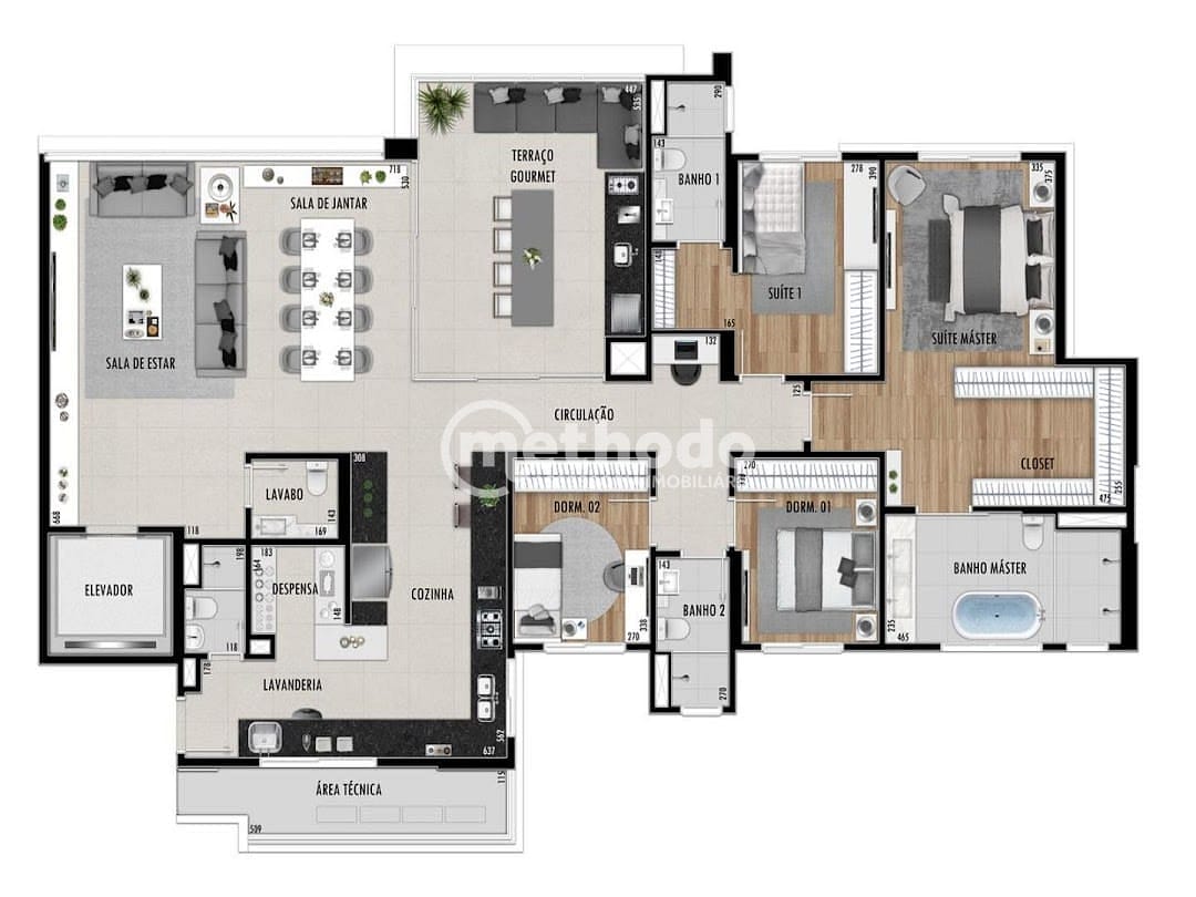 Apartamento, 3 quartos, 219 m² - Foto 39