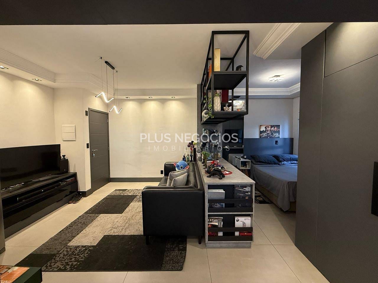 Apartamento à venda com 1 quarto, 50m² - Foto 2