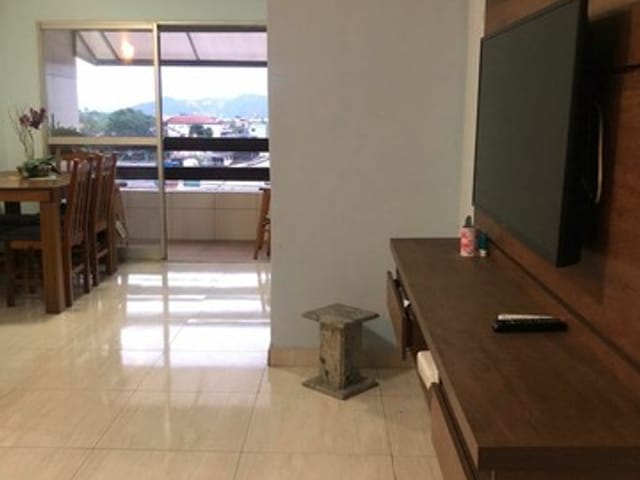 Apartamento com 70m² 2 quartos e 1 banheiro, à venda, no bairro Parque São Vicente em São Vicente