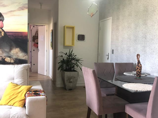 Apartamento 2 quartos e 1 banheiro, à venda, no bairro Vila Nogueira em Taubaté