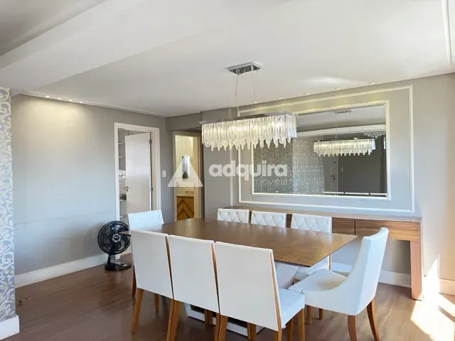 Apartamento com 150m² 3 quartos e 2 banheiros, à venda ou para alugar, no bairro Centro em Ponta Grossa