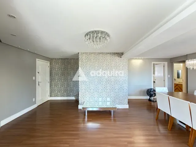 Apartamento com 150m² 3 quartos e 2 banheiros, à venda ou para alugar, no bairro Centro em Ponta Grossa