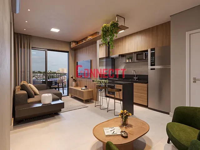 Apartamento 2 quartos e 1 banheiro, à venda, no bairro Ribeirânia em Ribeirão Preto