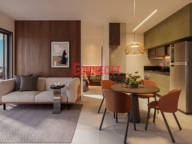 Apartamento 1 quarto e 1 banheiro, à venda, no bairro Ribeirânia em Ribeirão Preto