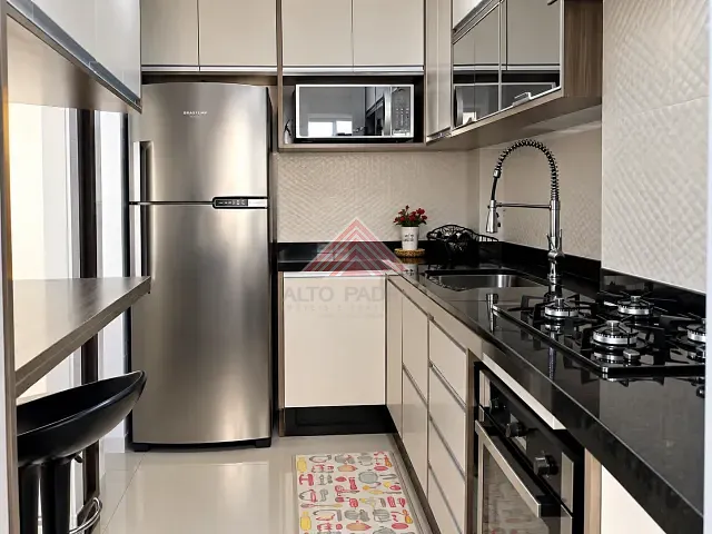 Apartamento 2 quartos e 1 banheiro, à venda, no bairro Vila Falchi em Mauá