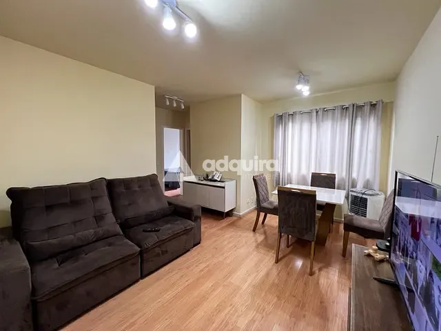 Apartamento 3 quartos e 1 banheiro, à venda, no bairro Estrela em Ponta Grossa