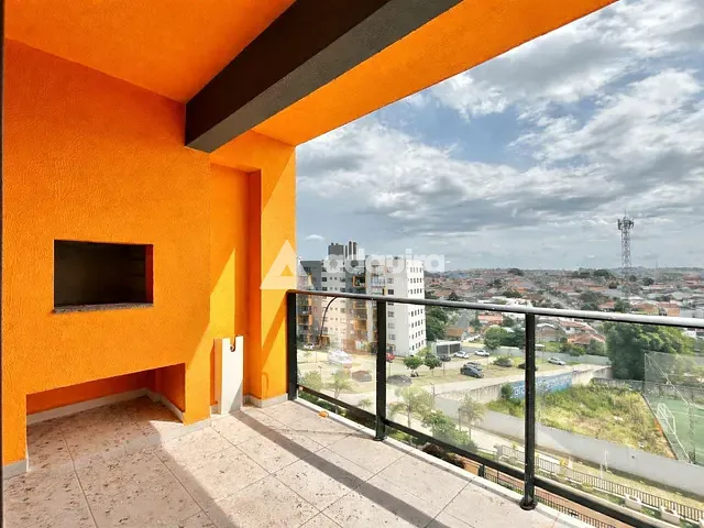 Apartamento com 100m² 3 quartos e 1 banheiro, à venda, no bairro Contorno em Ponta Grossa