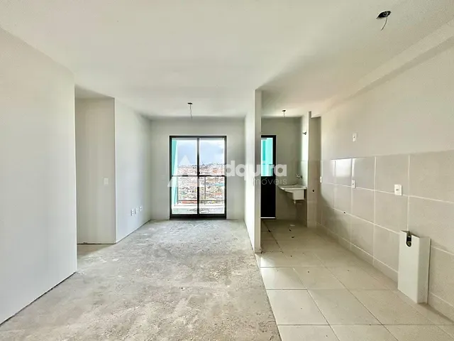 Apartamento com 100m² 3 quartos e 1 banheiro, à venda, no bairro Contorno em Ponta Grossa