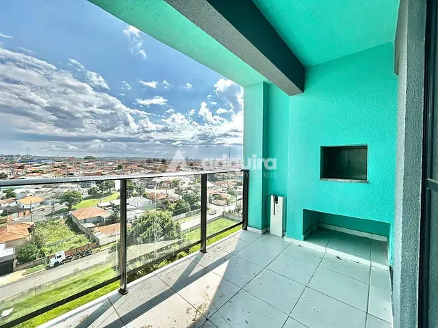 Apartamento com 100m² 3 quartos e 1 banheiro, à venda, no bairro Contorno em Ponta Grossa