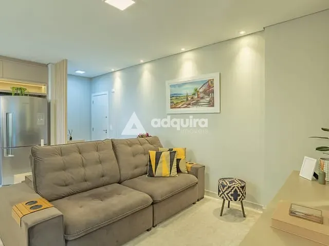 Apartamento com 124m² 2 quartos e 2 banheiros, à venda, no bairro Centro em Ponta Grossa