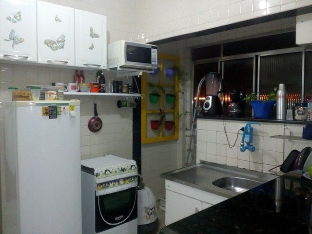Apartamento com 45m² 1 quarto e 1 banheiro, à venda, no bairro Parque São Vicente em São Vicente