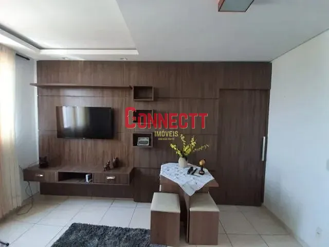 Apartamento 2 quartos e 1 banheiro, à venda, no bairro Reserva Sul Condomínio Resort em Ribeirão Preto