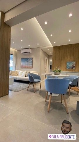Apartamento com 77m² 2 quartos e 2 banheiros, à venda, no bairro Vila Prudente em São Paulo