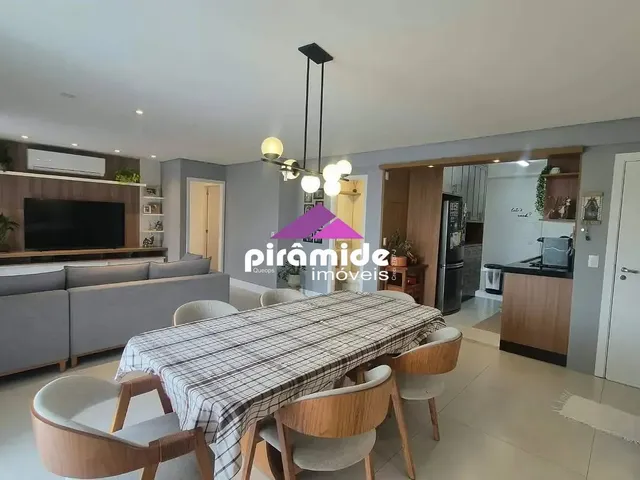 Apartamento com 118m² 3 quartos e 3 banheiros, à venda, no bairro Urbanova em São José Dos Campos