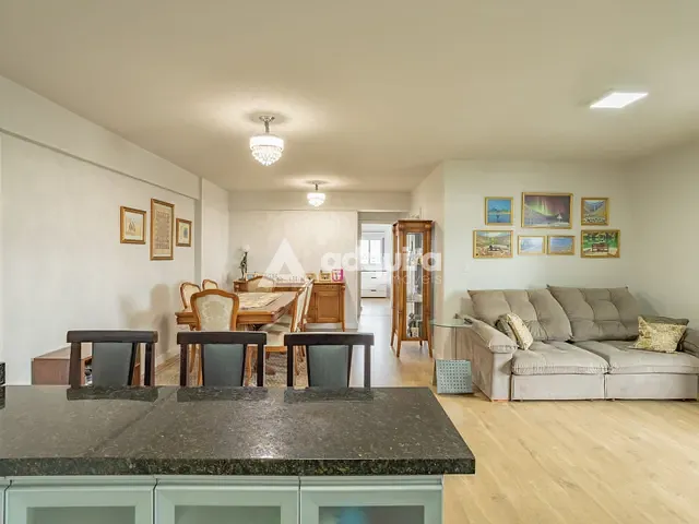 Apartamento 3 quartos e 2 banheiros, à venda, no bairro Centro em Ponta Grossa