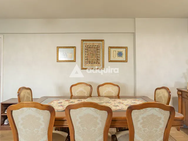 Apartamento 3 quartos e 2 banheiros, à venda, no bairro Centro em Ponta Grossa